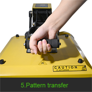 چسب ذوب گرم پودر DTF سفید پودر انتقال دیجیتال 500g / 17.6oz برای تمام پارچه 5