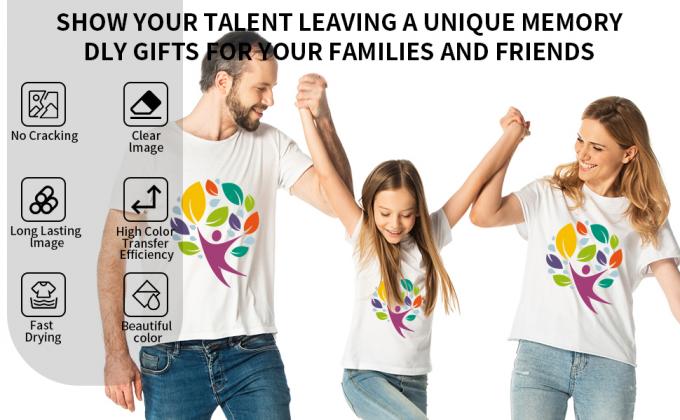 A4 / A3 DTF پرینتر فیلم پوست سرد 75U ضخامت PET آزاد کردن فیلم غیر چسب 0