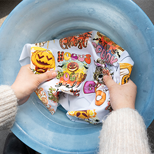 75mic DTF فیلم رول دو طرفه مات 60cm 30cm 33cm فیلم انتقال گرما PET 3