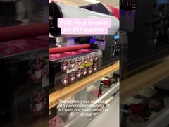 UV Dtf Transfer Ab Pet Film Roll Ab Film Transfer Dtf Pet A3 30cm UV Dtf فیلم برای چاپگر UV