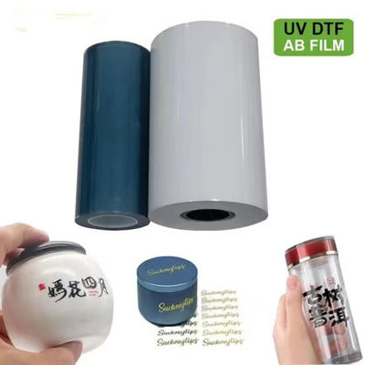 فیلم UV سخت 60 سانتی متر CMYK پلیمر سفید درخشان A + B فیلم