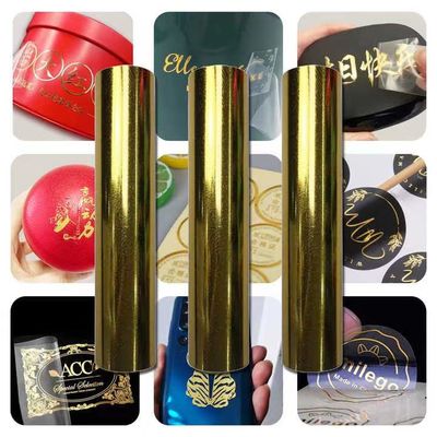 فیلمی نقره ای طلایی برای انتقال DTF سفید شفاف Ab Pet Film برای کیف تلفن همراه