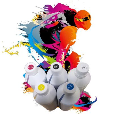 1000ML DTF Printer White Ink Heat Transfer Pigment Ink برای اپسون I3200 XP600 8550 8500