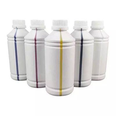 CMYK و سفید DTF جوهر پارچه ای رنگدانه تی شرت چاپ جوهر روی پارچه پوشاک
