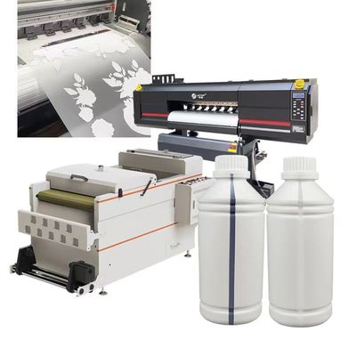 جوهر های چاپی دیجیتال DTF UV پارچه ای PET فیلم انتقال جوهر برای Epson DX5 5113 L1800 L805