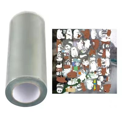 فیلمی انتقال UV Dtf شفاف Ab Pet Film Roll A3 فیلمی چاپی UV Dtf 30cm