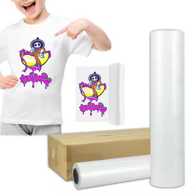 30cm 60cm Hot Peel Matte DTF White Ink Pet Film فیلمی چاپی سفید A3 A4