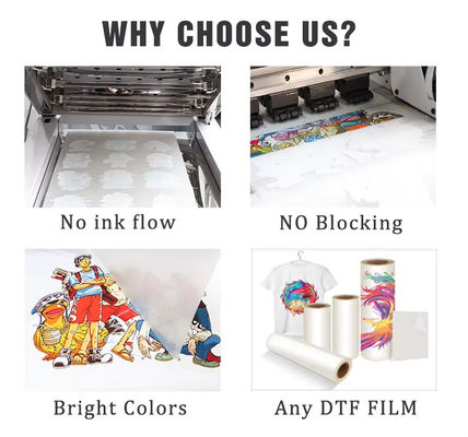 1000 میلی لیتر CMYK رنگ سفید DTF جوهر مستقیم به فیلم جوهر پرینت جوهر پرینت برای چاپگر Refinecolor