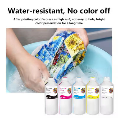 1000 میلی لیتر CMYK رنگ سفید DTF جوهر مستقیم به فیلم جوهر پرینت جوهر پرینت برای چاپگر Refinecolor