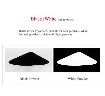 TPU 80-100 مایکروسافت ضخامت Dtf پودر چاپگر 500g