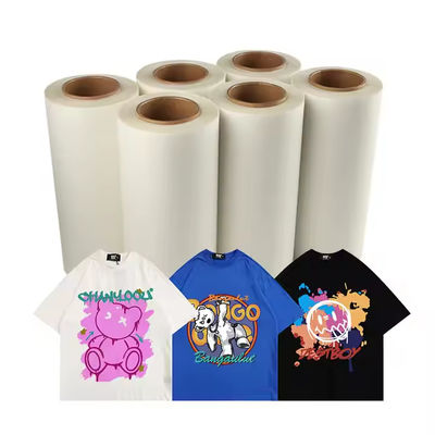 60cm*100m رول Hot Peel Double Site Coated Custom Heat Transfer Dtf Pet Film (فلم پالتو حیوانات خانگی با انتقال گرما سفارشی)