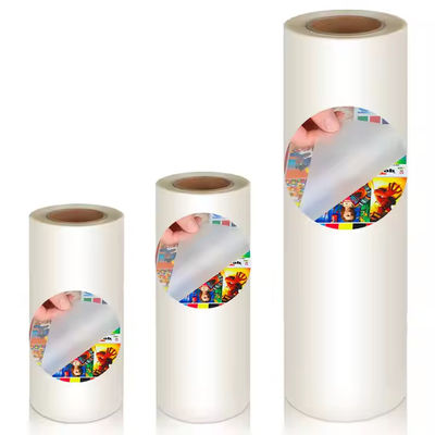 60CM x 100M DTF PET فیلم رول فیلم انتقال گرما برای پوشاک با TPU پودر سازگاری