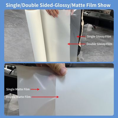 30CM x 100M DTF PET فیلم CMYK+W فیلم انتقال گرما برای پوشاک