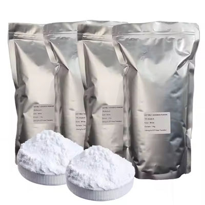 1 کیلوگرم پودر TPU DTF برای انتقال تی شرت با استفاده از فشار گرما