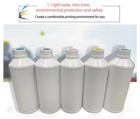 CMYK W رنگ ها 500ml Dtf رنگدانه جوهر چاپ انتقال گرما برای چاپگر آب