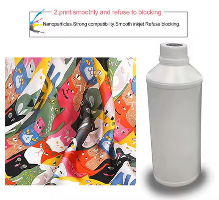 CMYK W رنگ ها 500ml Dtf رنگدانه جوهر چاپ انتقال گرما برای چاپگر آب